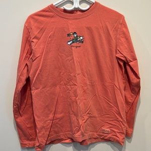 Life is Good Snowboard Tee